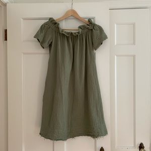 Anthropologie off the shoulder dress